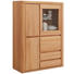 HIGHBOARD Eiche furniert, massiv foliert, geölt Eichefarben - Eichefarben, KONVENTIONELL, Glas/Holz (98,5/139,6/37,7cm) - Voleo HIGHBOARD Eiche furniert, massiv foliert, geölt Eichefarben - Eichefarben, KONVENTIONELL, Glas/Holz (98,5/139,6/37,7cm) - Voleo