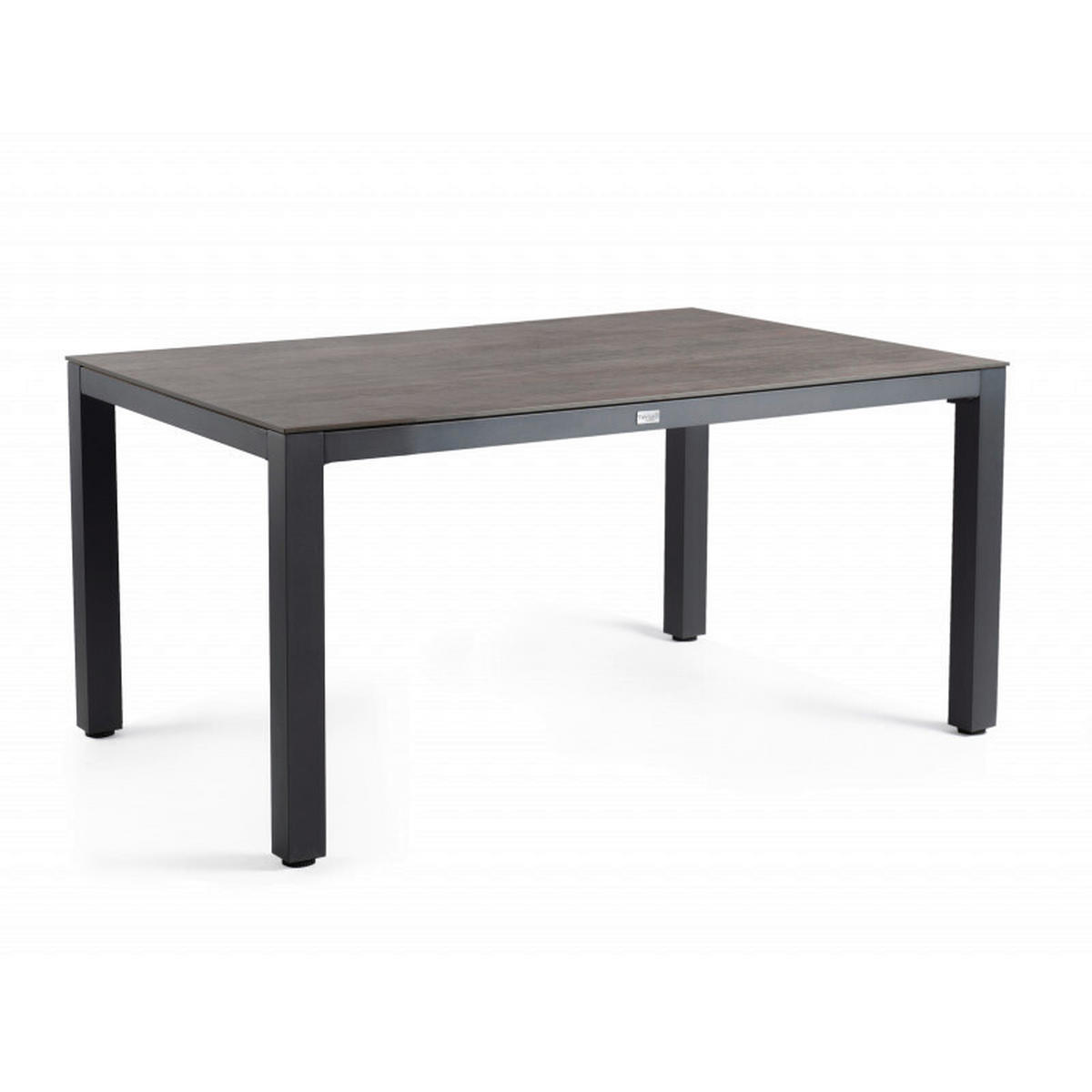 GARTENTISCH 160/90/74 cm Metall Anthrazit quadratisch  - Anthrazit, Basics, Kunststoff/Metall (160/90/74cm) - Tierra Outdoor