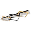 LED-DECKENLEUCHTE 78/35,5 cm   - Goldfarben/Opal, Design, Kunststoff/Metall (78/35,5cm) - Globo