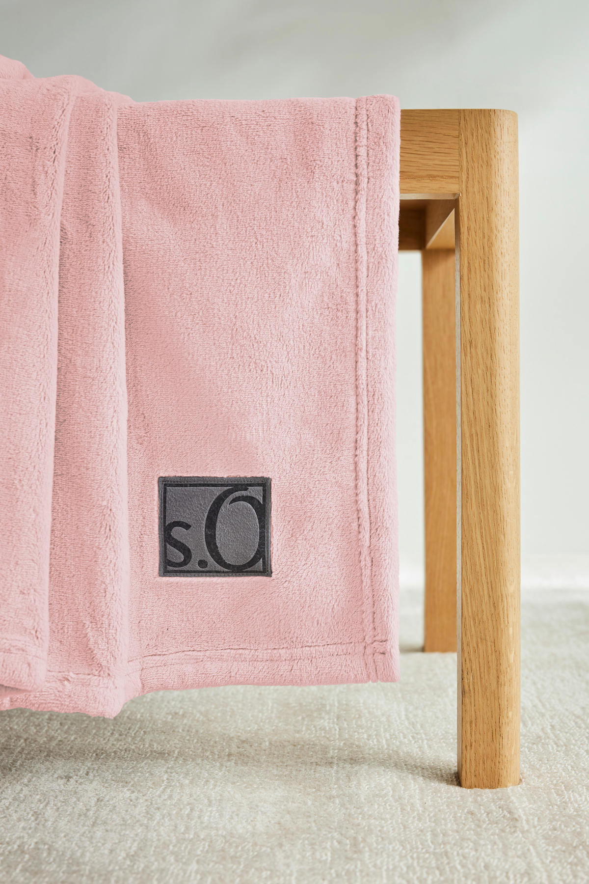 DOMÁCÍ DEKA, polyester, 150/200 cm - růžová, Basics, textil (150/200cm) - S. Oliver