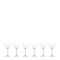 Cocktailglas-Set  6-teilig  - Klar, Basics, Glas - Leonardo