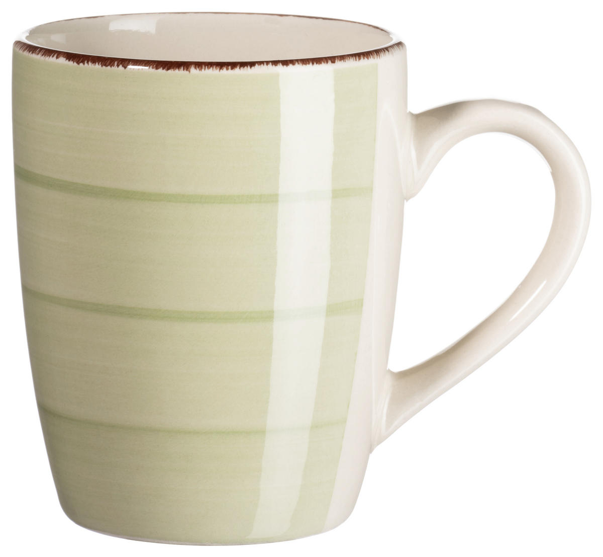 FRÜHSTÜCKSSET 18-teilig Grün  - Grün, Basics, Keramik - Mäser