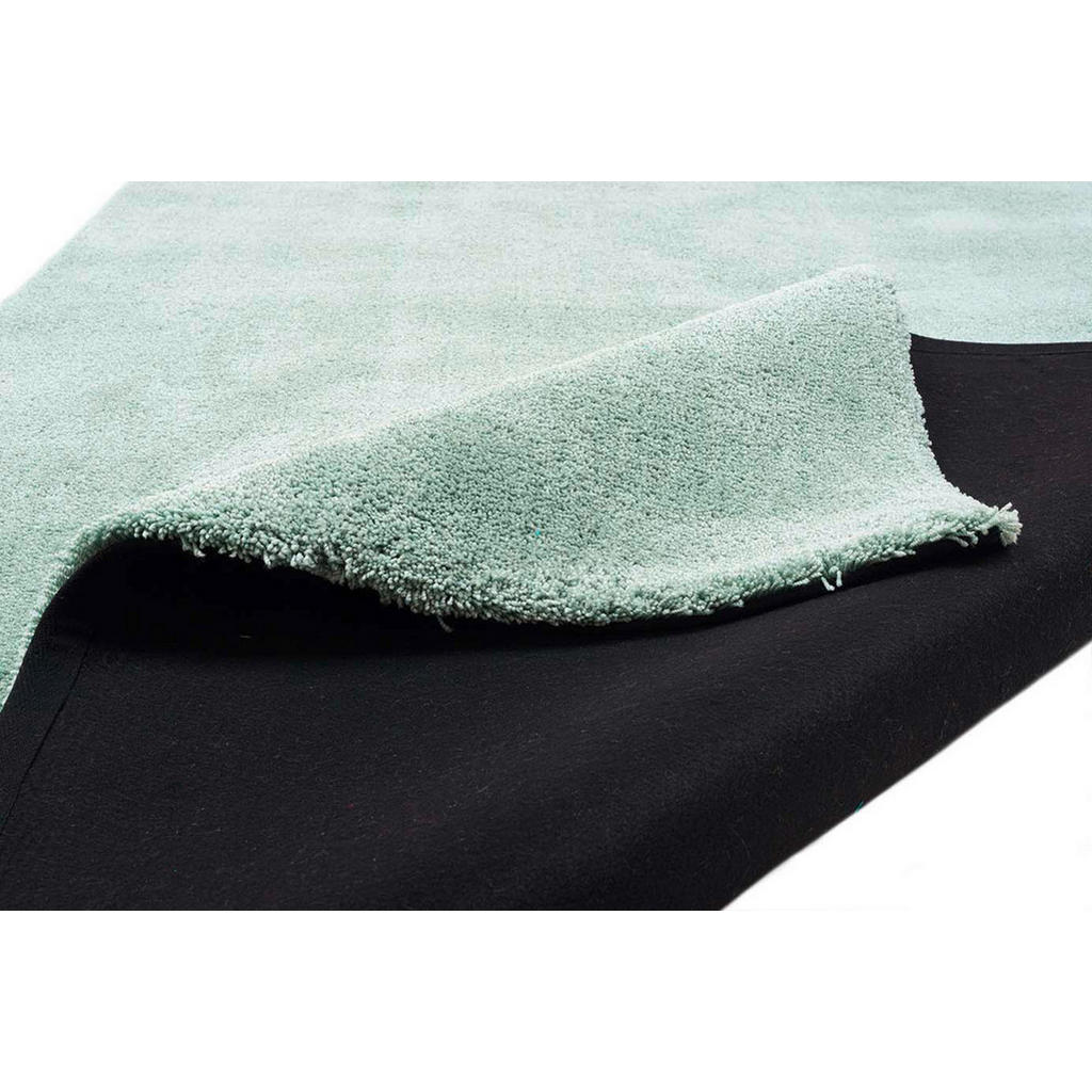 Thumbnail - Tom Tailor Hochflorteppich Cozy, Mintgrün, Textil, Uni, rechteckig, 190x290 cm, Teppiche & Böden, Teppiche, Hochflortepp...