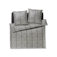 BETTWÄSCHE 3-teilig Leo Stripe Makosatin 200/200 cm  - Grau, Design, Textil (200/200cm) - Joop!
