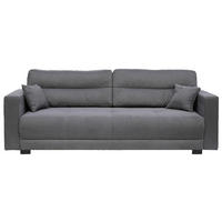 KANAPÉ szürke  - szürke, Basics (240/75/108cm) - Carryhome
