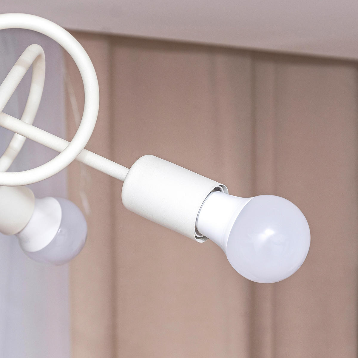 DECKENLEUCHTE    50/50/31 cm  - Sandfarben, KONVENTIONELL, Metall (50/50/31cm)