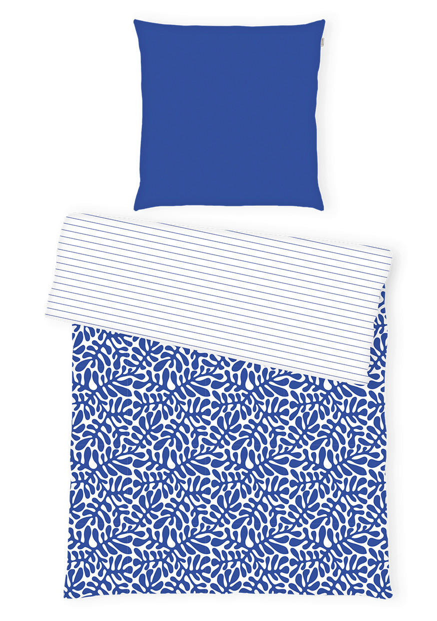WENDEBETTWÄSCHE Renforcé 135/200 cm  - Blau, Basics, Textil (135/200cm) - Tom Tailor