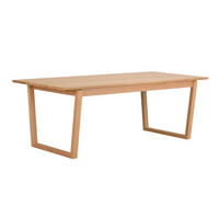 MATBORD i trä 215/96/75 cm   - ekfärgad, Klassisk, trä (215/96/75cm) - Rowico