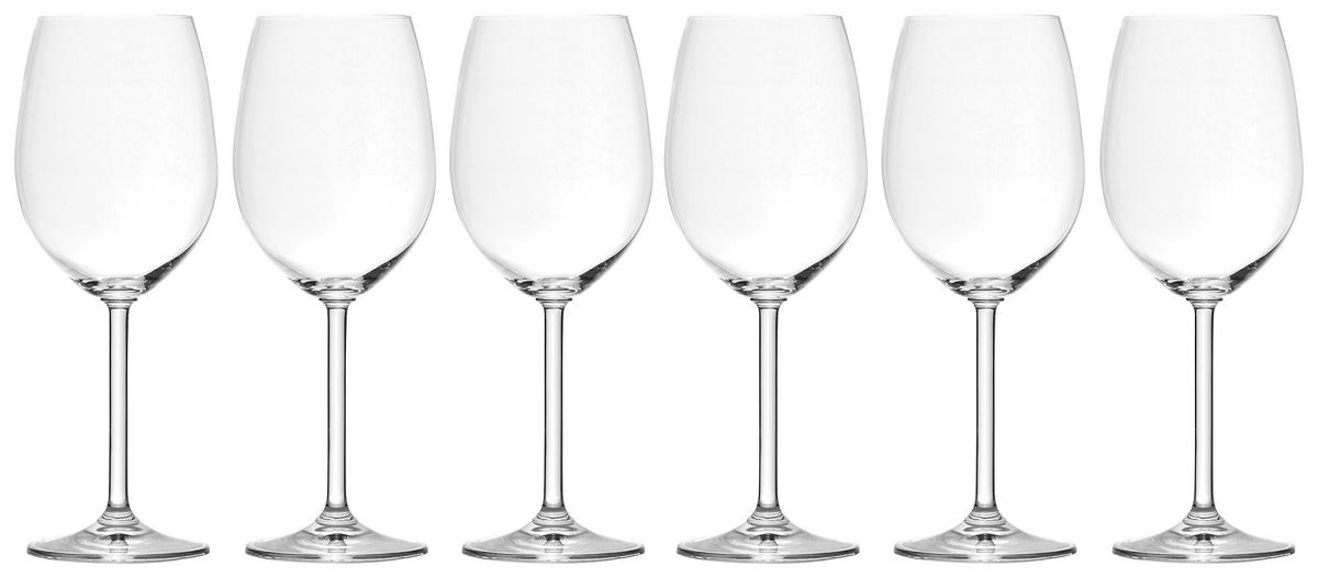 GLÄSERSET Daily  6-teilig  - Klar, Basics, Glas (8,5/25cm) - Leonardo