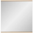 WANDSPIEGEL 82/82/2,5 cm    in quadratisch  - Eiche Bianco/Eichefarben, Design, Glas/Holz (82/82/2,5cm) - Dieter Knoll