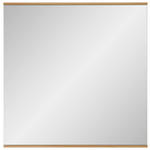 WANDSPIEGEL 82/82/2,5 cm  - Eiche Bianco/Eichefarben, Design, Glas/Holz (82/82/2,5cm) - Dieter Knoll