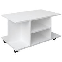 TV-RACK - Weiss, Modern, Holzwerkstoff/Kunststoff (80/40/40cm) - MID.YOU