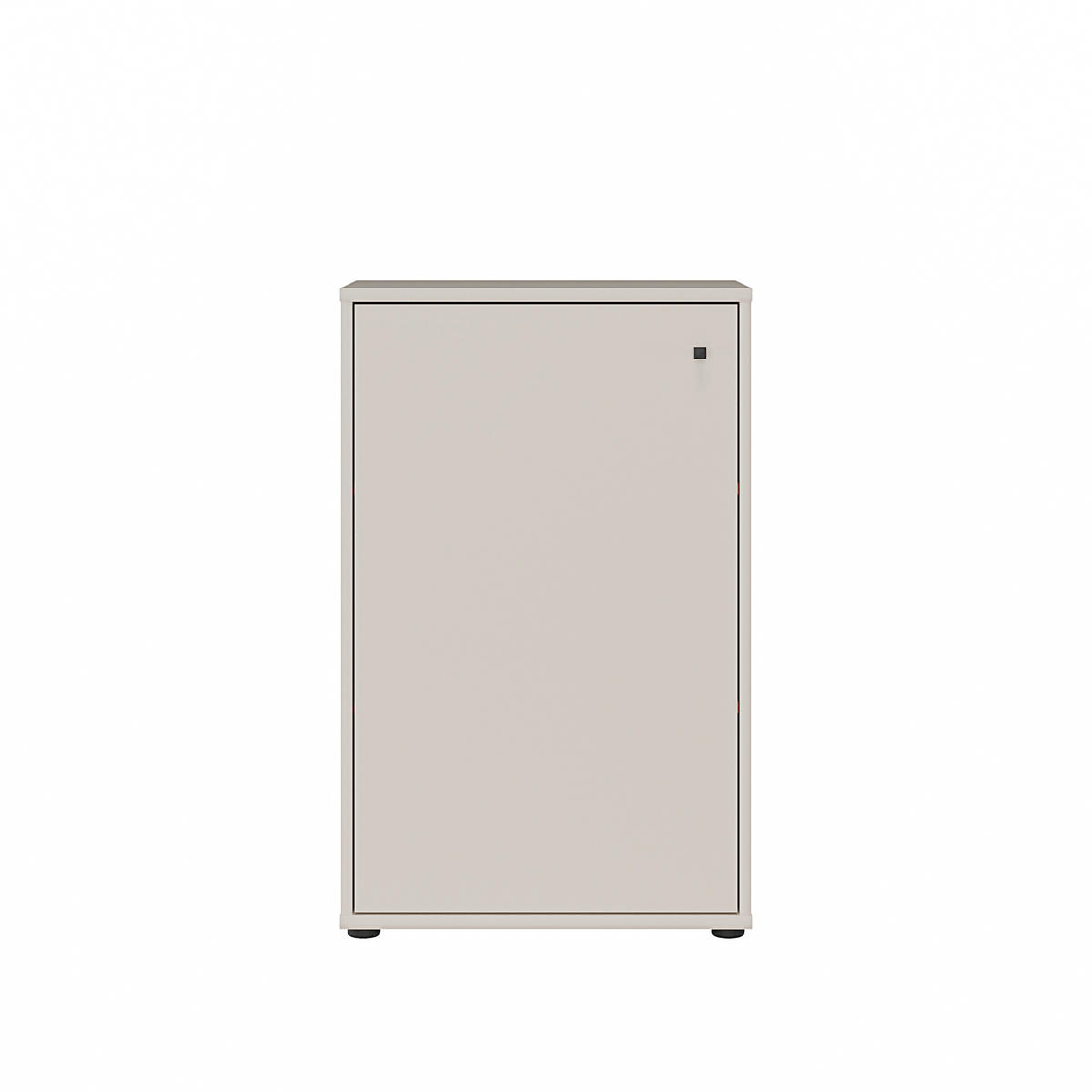 KOMMODE , 54/85,5/34,8 cm,  - Sandfarben/Schwarz, Design, Holzwerkstoff/Kunststoff (54/85,5/34,8cm)