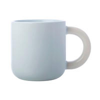 HRNČEK NA KÁVU porcelán keramika  - modrá, Trend, keramika (370ml) - Maxwell & Williams
