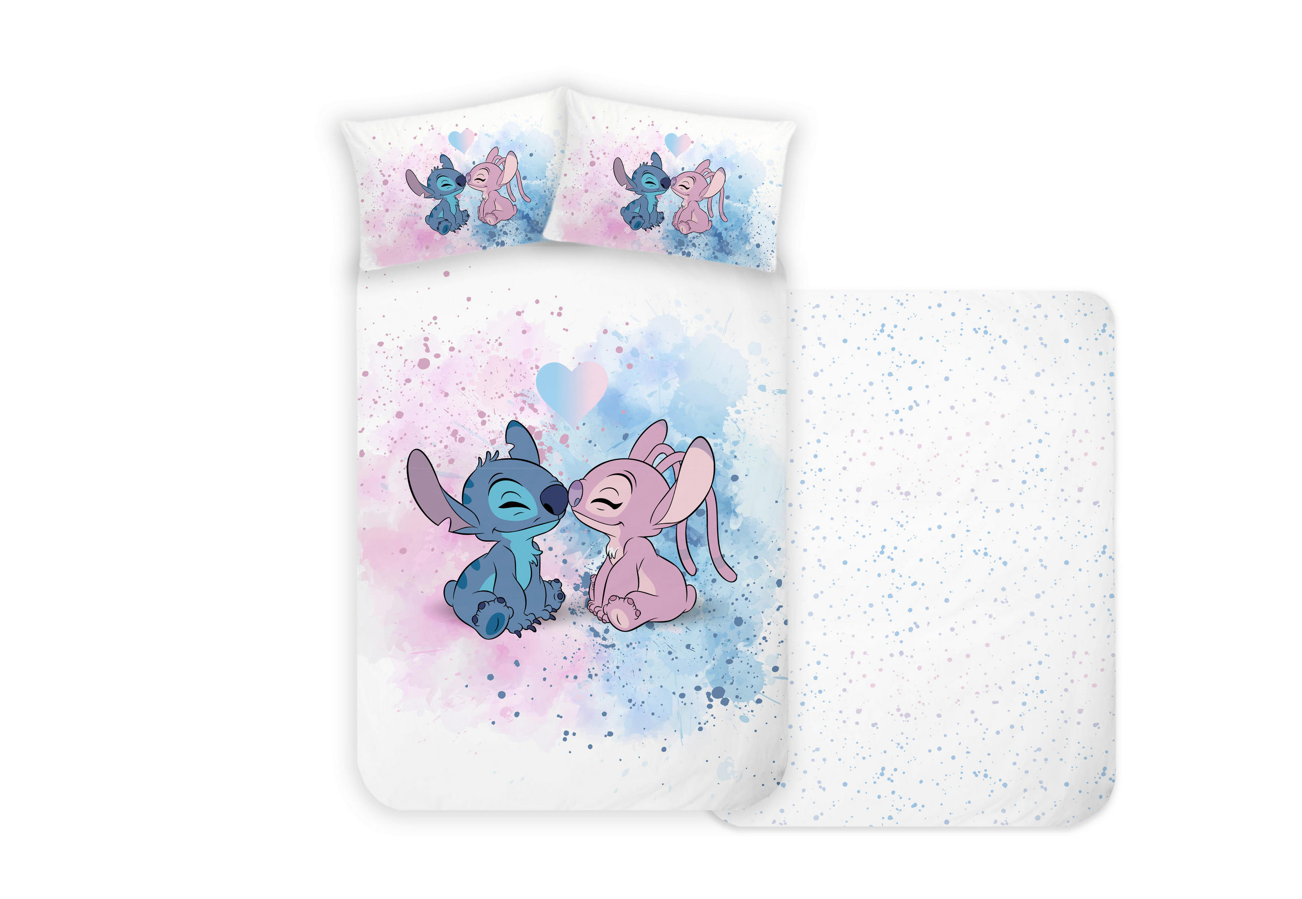 BETTWÄSCHESET Renforcé 160/210 cm  65 cm/100 cm  - Champagner, Basics, Textil (160/210cm) - Disney