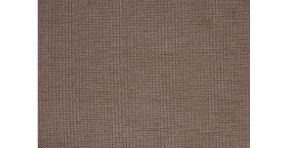 ECKSOFA inkl. Funktion Braun Flachgewebe  - Chromfarben/Braun, MODERN, Kunststoff/Textil (283/254cm) - Cantus