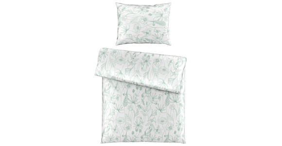 BETTWÄSCHE Renforcé 140/200 cm  - Grün, KONVENTIONELL, Textil (140/200cm) - Esposa