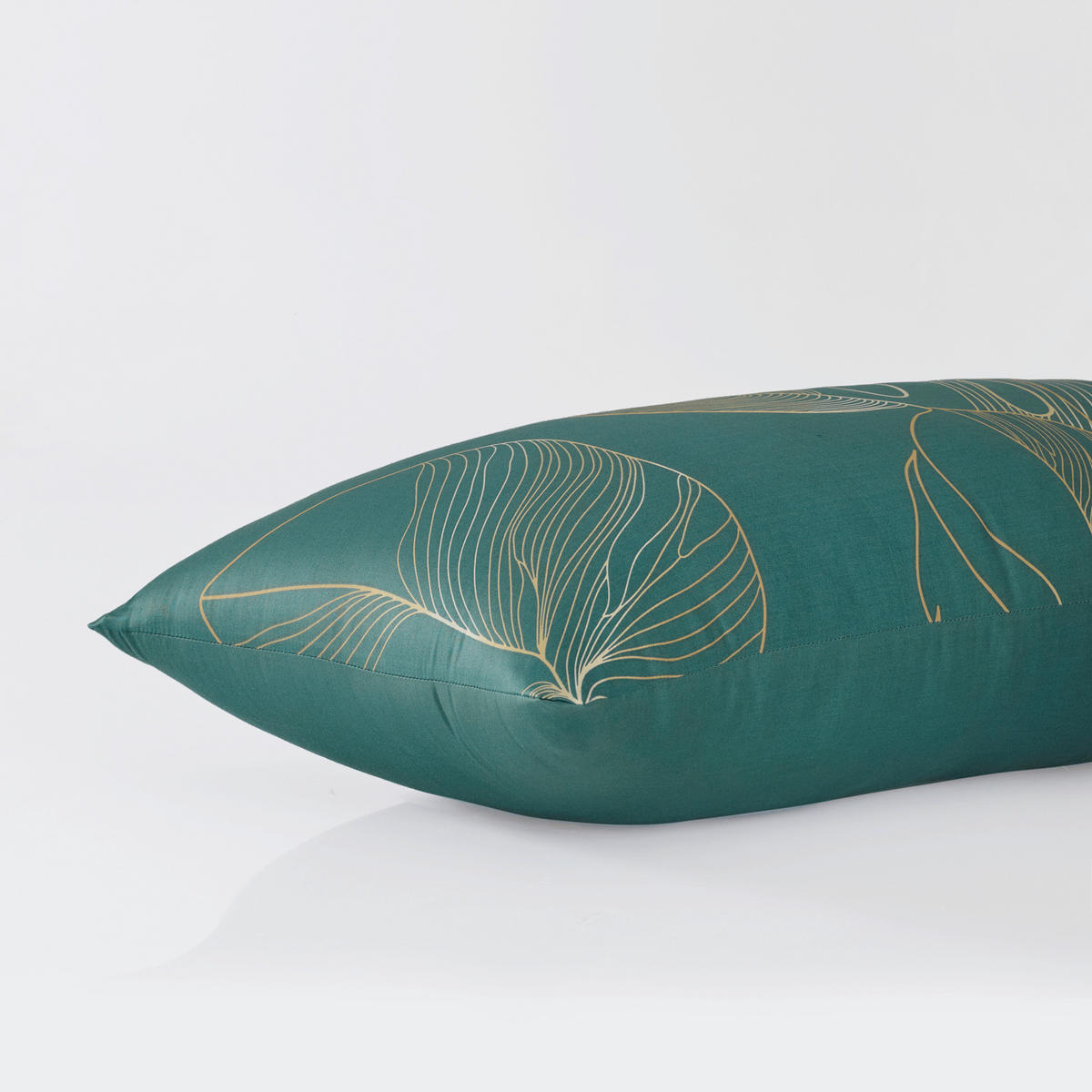 KOPFPOLSTERBEZUG 40/80 cm  - Smaragdgrün, Design, Textil (40/80cm) - Florella