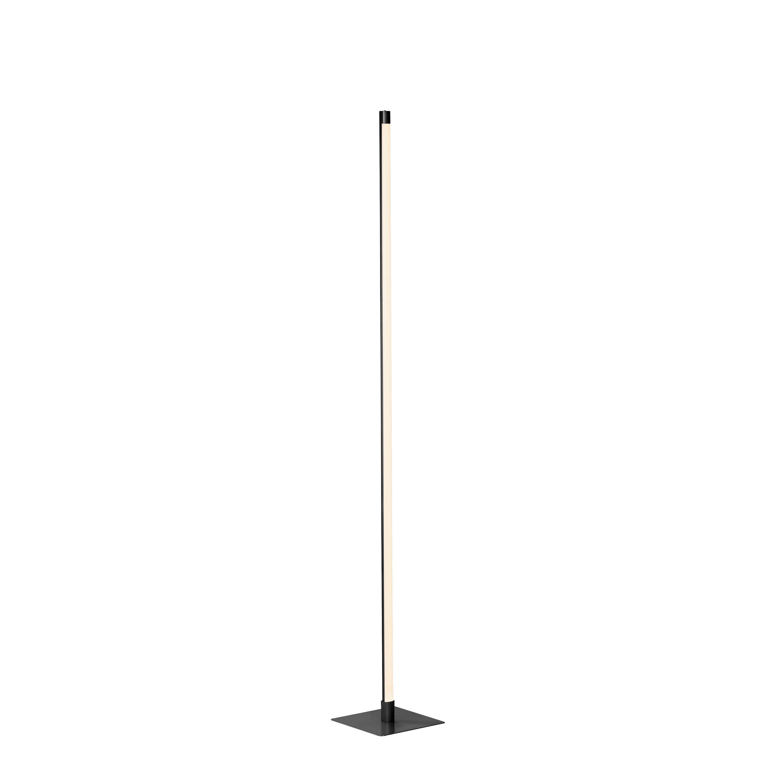 LED SVJETILJKA PODNA  - crna, Design (20,5/20,5/149,5cm)