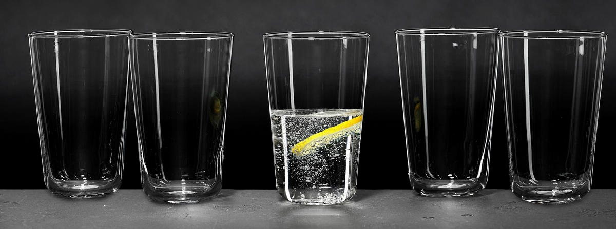 TRINKGLAS  - Klar, Basics, Glas (0,4l) - Ritzenhoff Breker