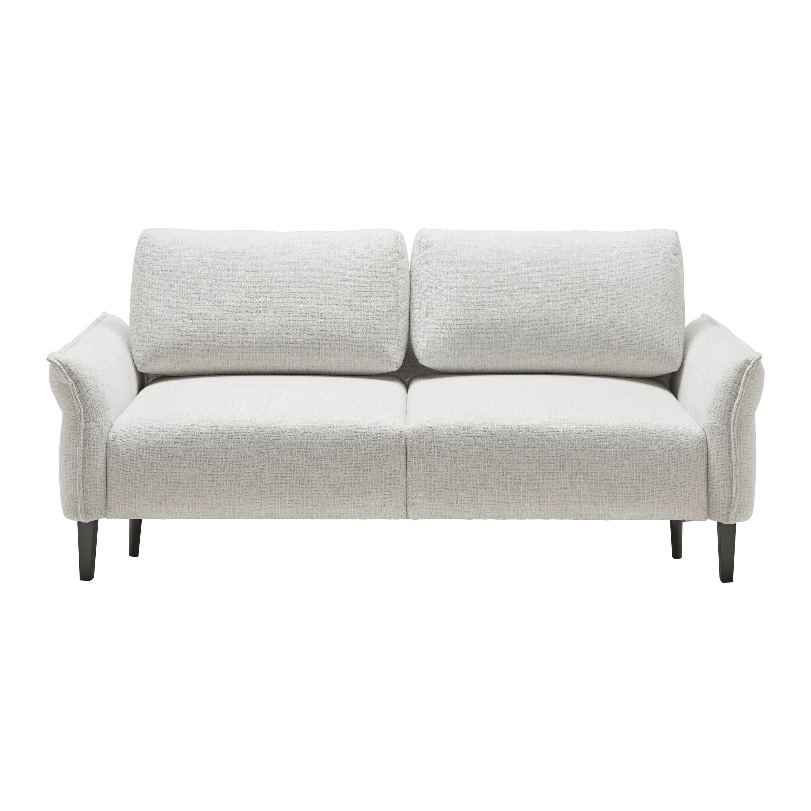 3-SITS SOFFA i vävt tyg cremefärgad  - svart/cremefärgad, Modern, trä/textil (183/85/92cm) - MID.YOU