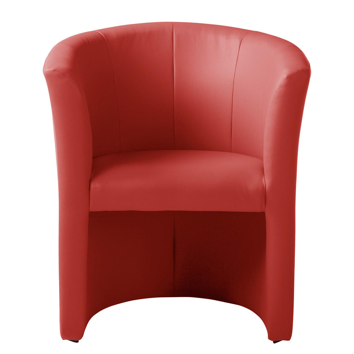 COCKTAILSESSEL - Rot/Schwarz, Design, Kunststoff/Textil (66/75/56cm) - Livetastic