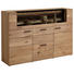 HIGHBOARD Kerneiche vollmassiv gebürstet, gewachst, lackiert, matt Eichefarben - Eichefarben/Anthrazit, Design, Glas/Holz (173/116/44cm) - Valnatura HIGHBOARD Kerneiche vollmassiv gebürstet, gewachst, lackiert, matt Eichefarben - Eichefarben/Anthrazit, Design, Glas/Holz (173/116/44cm) - Valnatura