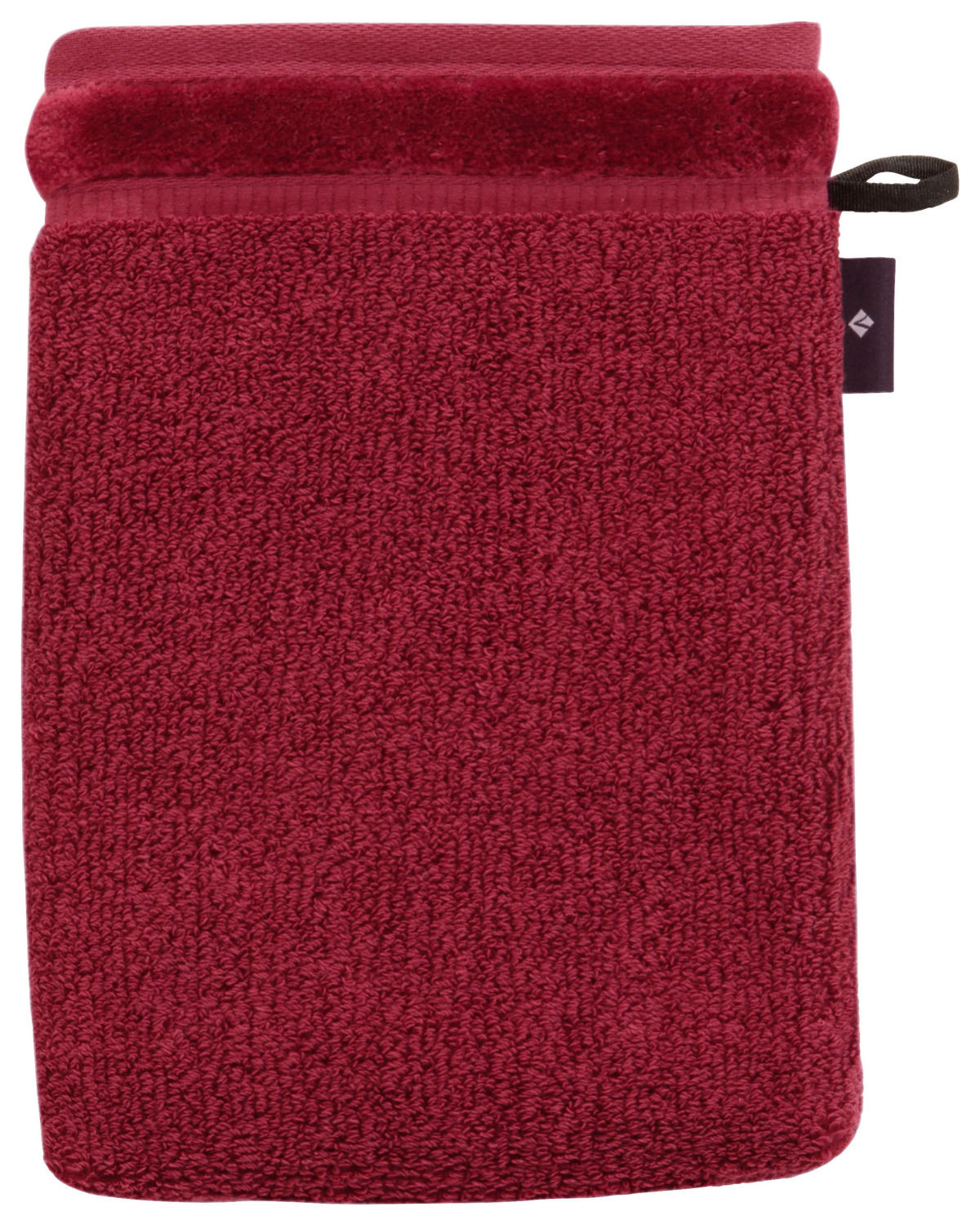 WASCHLAPPEN Pure Rot  - Rot, Basics, Textil (22/16cm) - Vossen