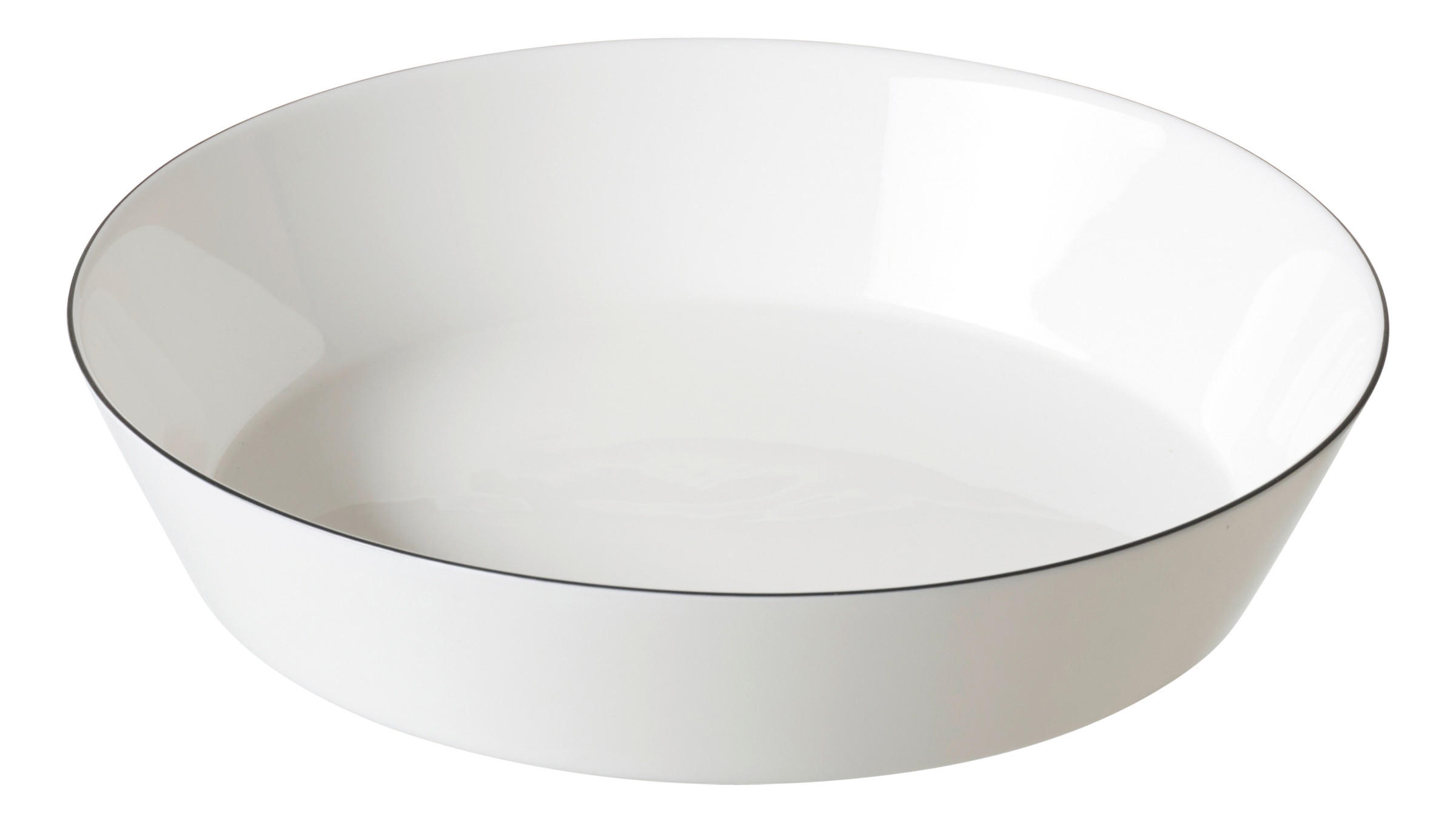 MÉLYTÁNYÉR  - fehér, Basics, üveg (21,5/21,5/4,5cm) - Ritzenhoff
