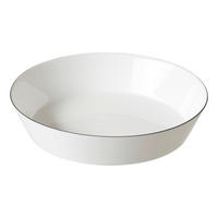 MÉLYTÁNYÉR  - fehér, Basics, üveg (21,5/21,5/4,5cm) - Ritzenhoff