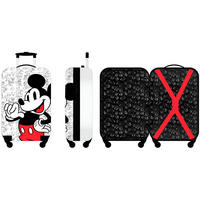 HANDGEPÄCK-KOFFER Rot, Schwarz, Weiß  - Rot/Schwarz, Basics, Kunststoff (35/57/22cm) - Disney