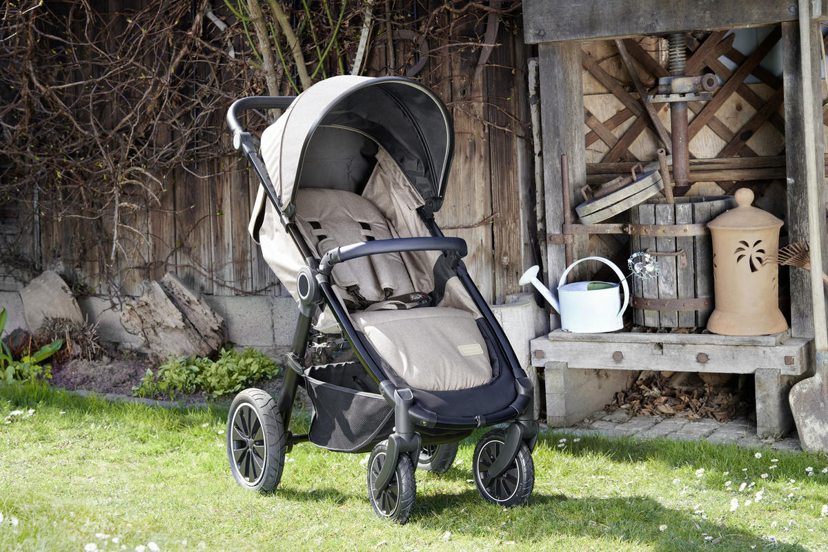 SULKY Smart  - svart/taupe, Trend, metall/textil (115/56/105cm) - Jimmylee