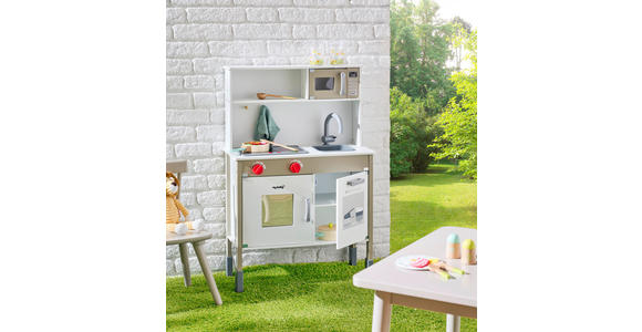 KINDERKÜCHE  - Schwarz/Weiß, Basics, Holz/Holzwerkstoff (60/90/30cm) - My Baby Lou