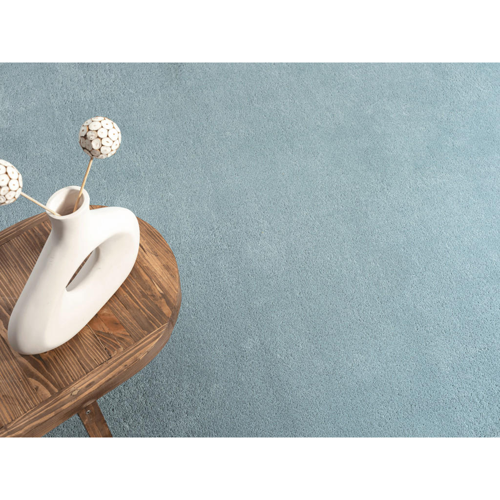 Thumbnail - Xxxl Fellteppich Loft, Blau, Textil, Uni, rechteckig, 240x340 cm, Bsci, für Fußbodenheizung geeignet, Teppiche & Böden, ...