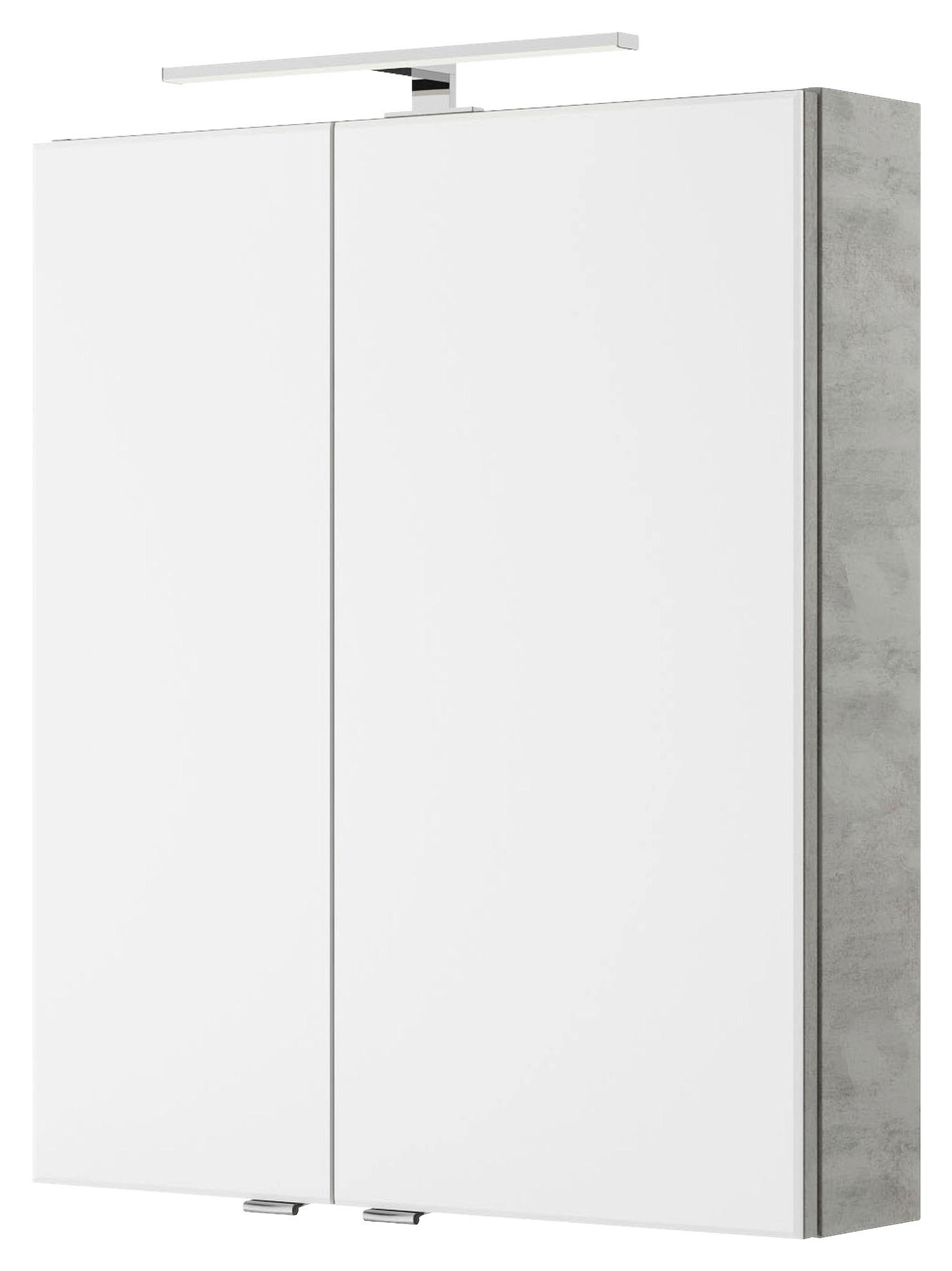 Pelipal Spiegelschrank Serie 4035 Grau 60x70.3x14.5 cm