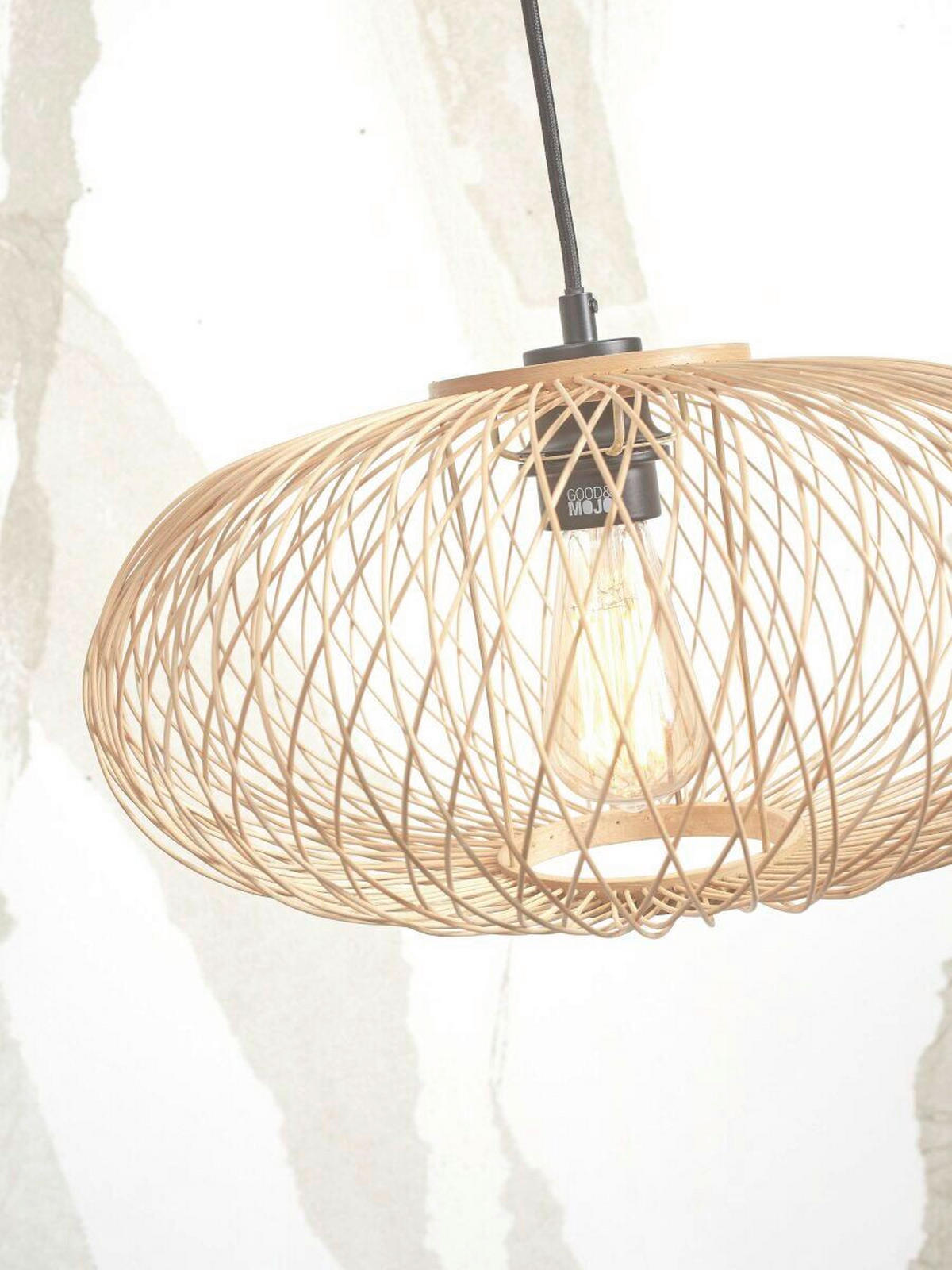 HÄNGLAMPA GOOD&MOJO 40/20 cm  - naturfärgad, Trend (40/20cm) - Good & Mojo