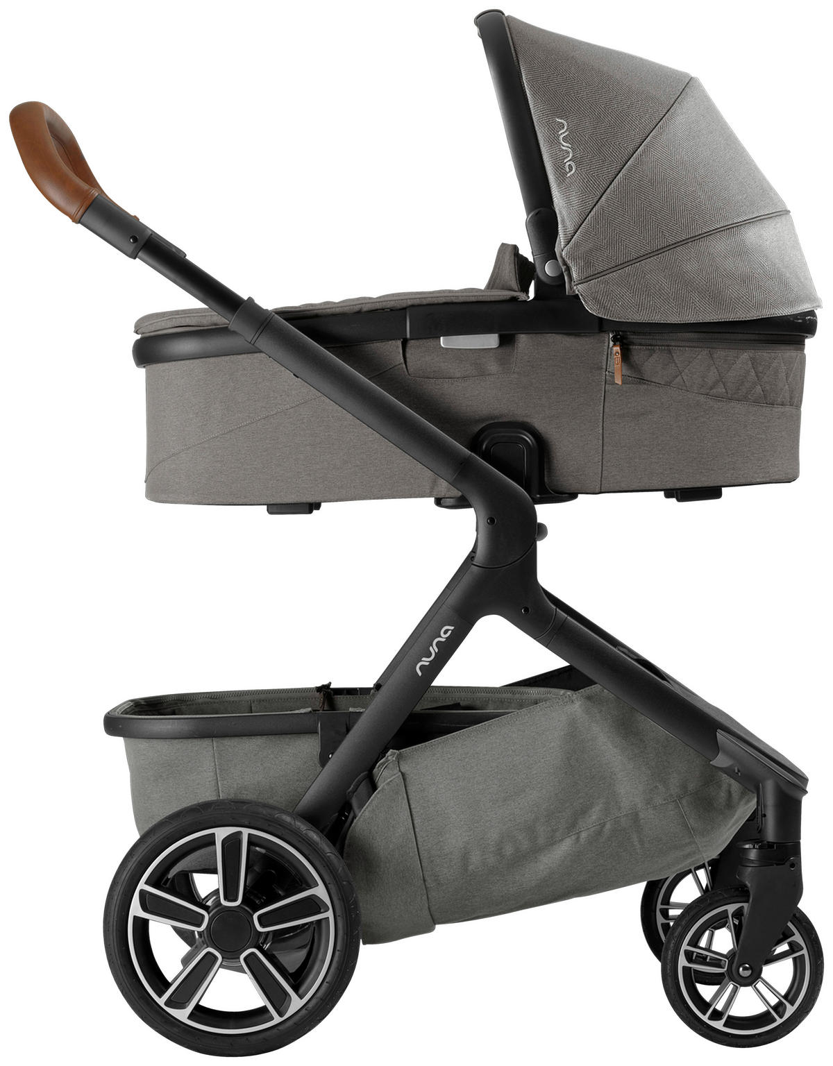 LIEGEWANNE - Grau, Trend, Textil (42,9/58,8/84cm) - Nuna