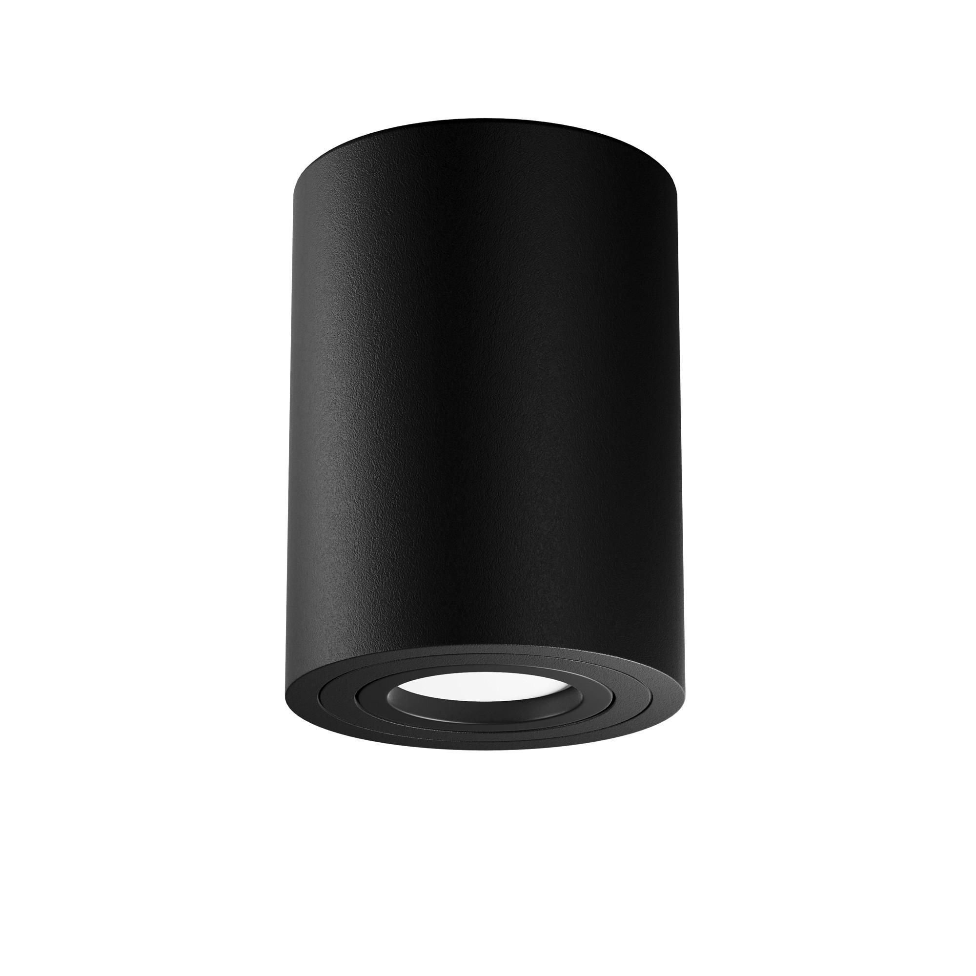 AUFBAULEUCHTE Ceiling & Wall 8,5/11,5 cm   - Schwarz, Trend, Metall (8,5/11,5cm) - MAYTONI