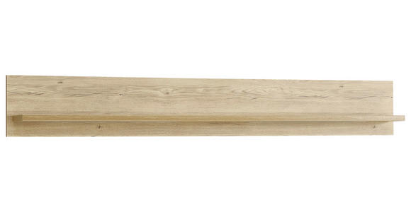 WANDBOARD  180/25/19 cm  - Eichefarben, KONVENTIONELL, Holzwerkstoff (180/25/19cm) - Venda