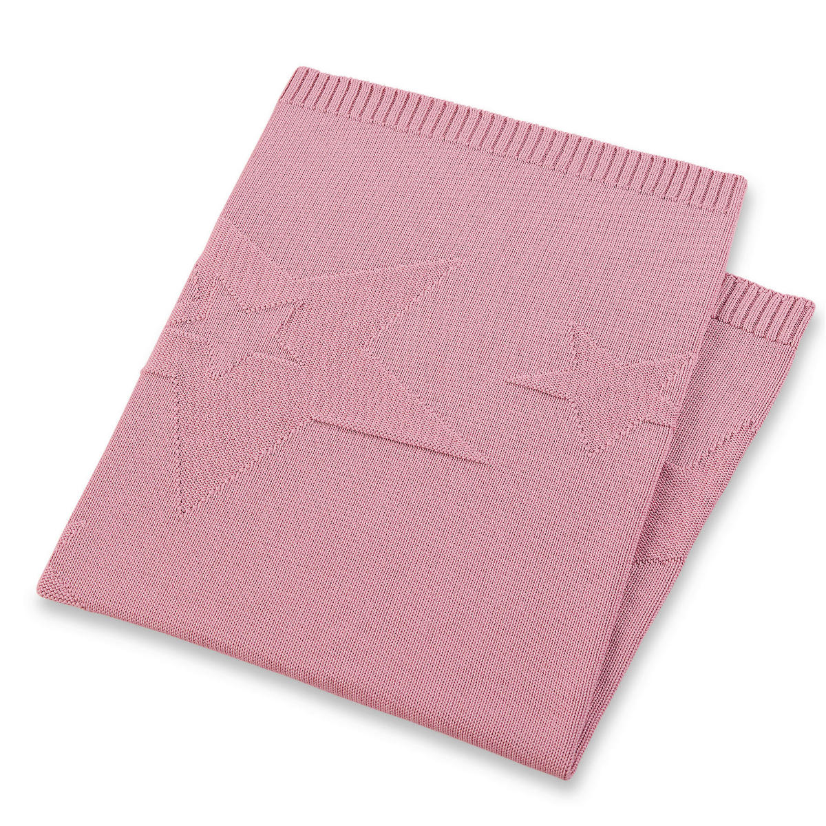 SCHMUSEDECKE Baylee Rose  75/90 cm  - Rosa, Basics, Textil (75/90cm) - Sterntaler