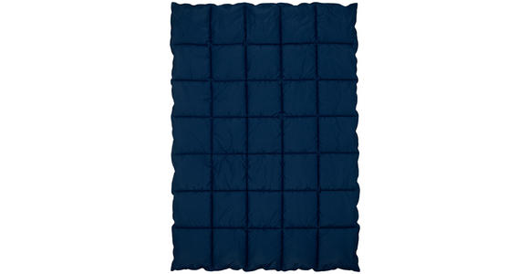 GANZJAHRESDECKE 140/200 cm  - Blau, Basics, Textil (140/200cm) - Sleeptex