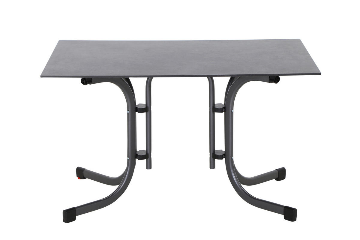 GARTENGARNITUR 5-teilig  - Anthrazit, Basics, Holzwerkstoff/Kunststoff (57cm) - Siena Garden