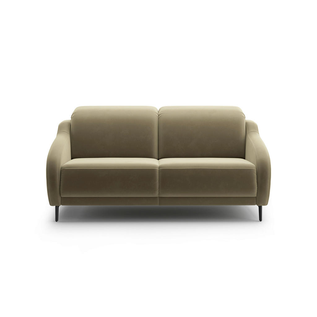 Thumbnail - Sit & More 3-Sitzer-Sofa Blues V, Olivgrün, Textil, 192x93x104 cm, Goldenes M, Oeko-Tex® Standard 100, Made in Europe, D...