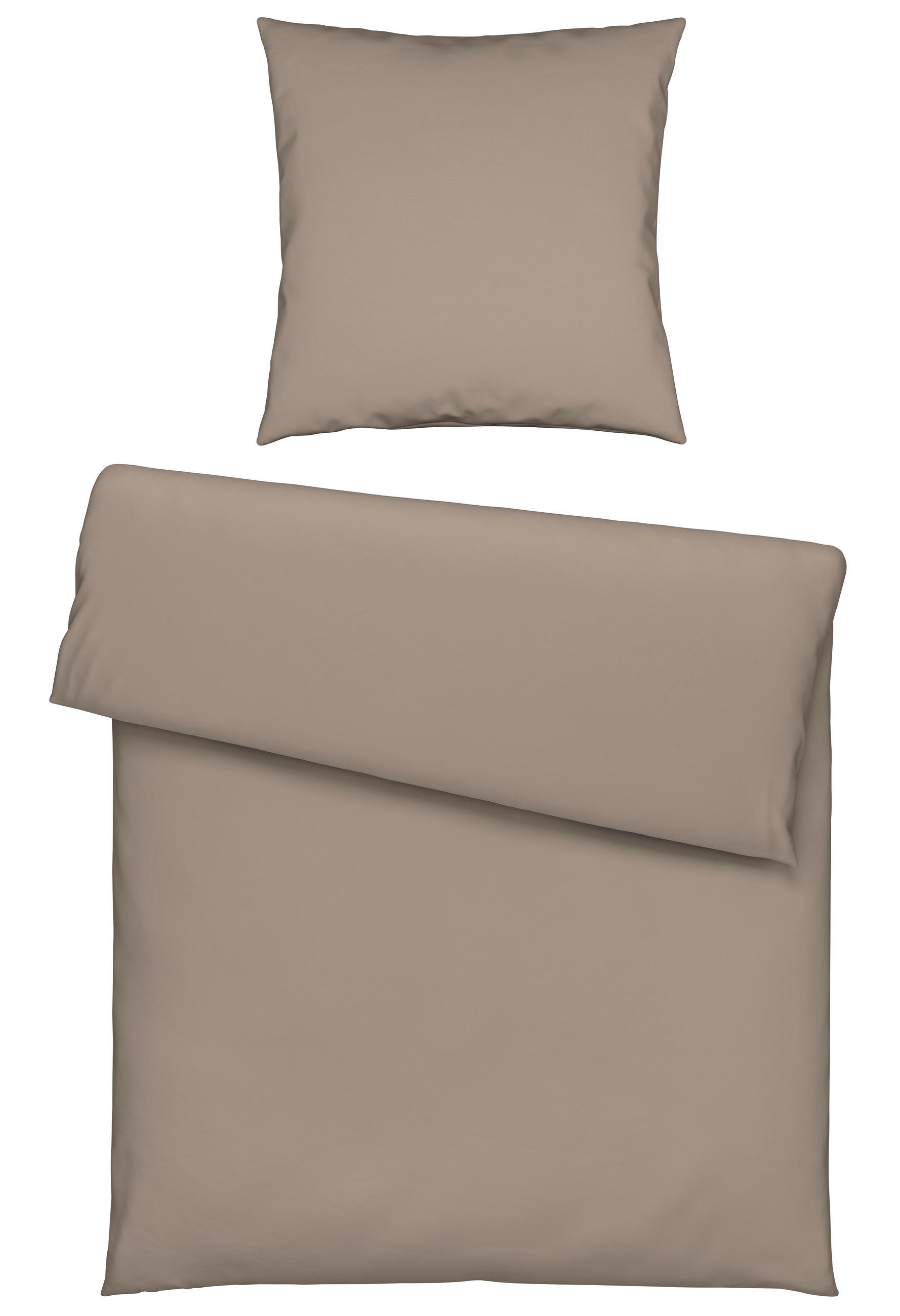 BETTWÄSCHE 155/220 cm  - Beige, Textil (155/220cm) - Esposa