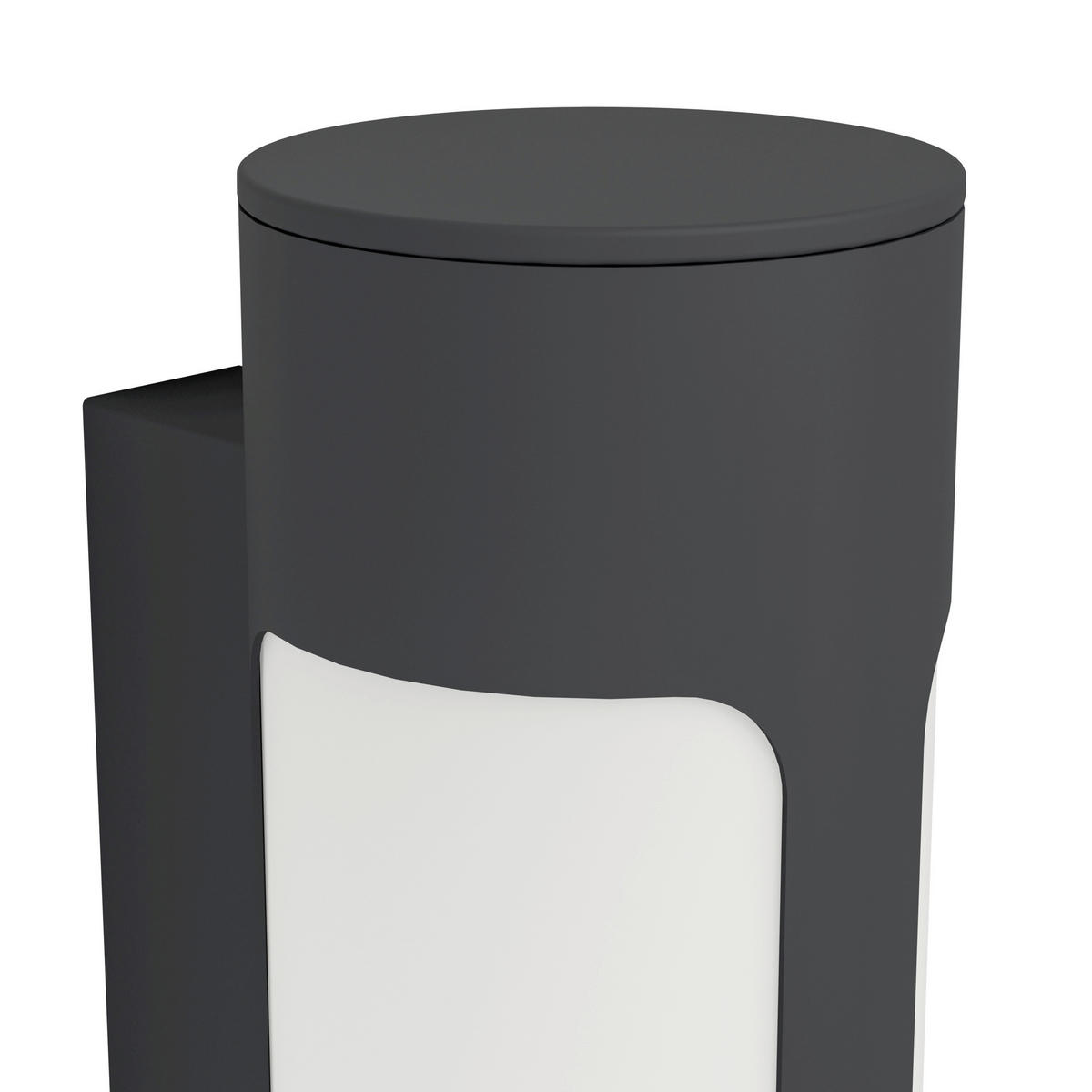 VONKAJŠIE NÁSTENNÉ SVIETIDLO, 31/10/75 cm  - biela/antracitová, Design, kov/plast (31/10/75cm) - Eglo