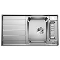 SPÜLE 522103  - Edelstahlfarben, Basics, Metall (91,5/17,5/51cm) - Blanco