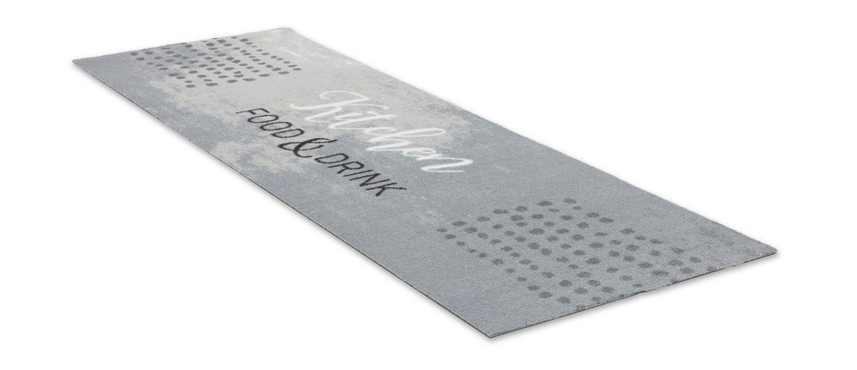 KÜCHENLÄUFER 50/150 cm Miabella Grau  - Grau, Basics, Kunststoff (50/150cm) - Astra