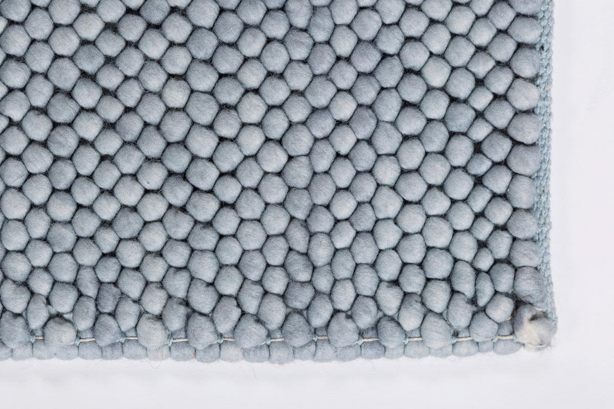 HANDWEBTEPPICH 170/240 cm Poppy Hellblau  - Hellblau, Basics, Textil (170/240cm) - Schöner Wohnen