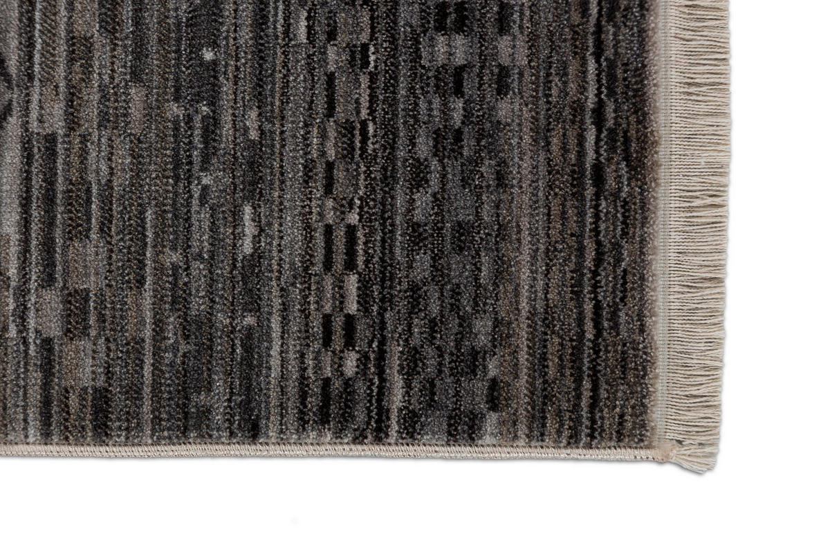 WEBTEPPICH 133/185 cm Mystik 6305/92 D.193 042 Dunkelgrau rechteckig  - Dunkelgrau, KONVENTIONELL (133/185cm) - Schöner Wohnen