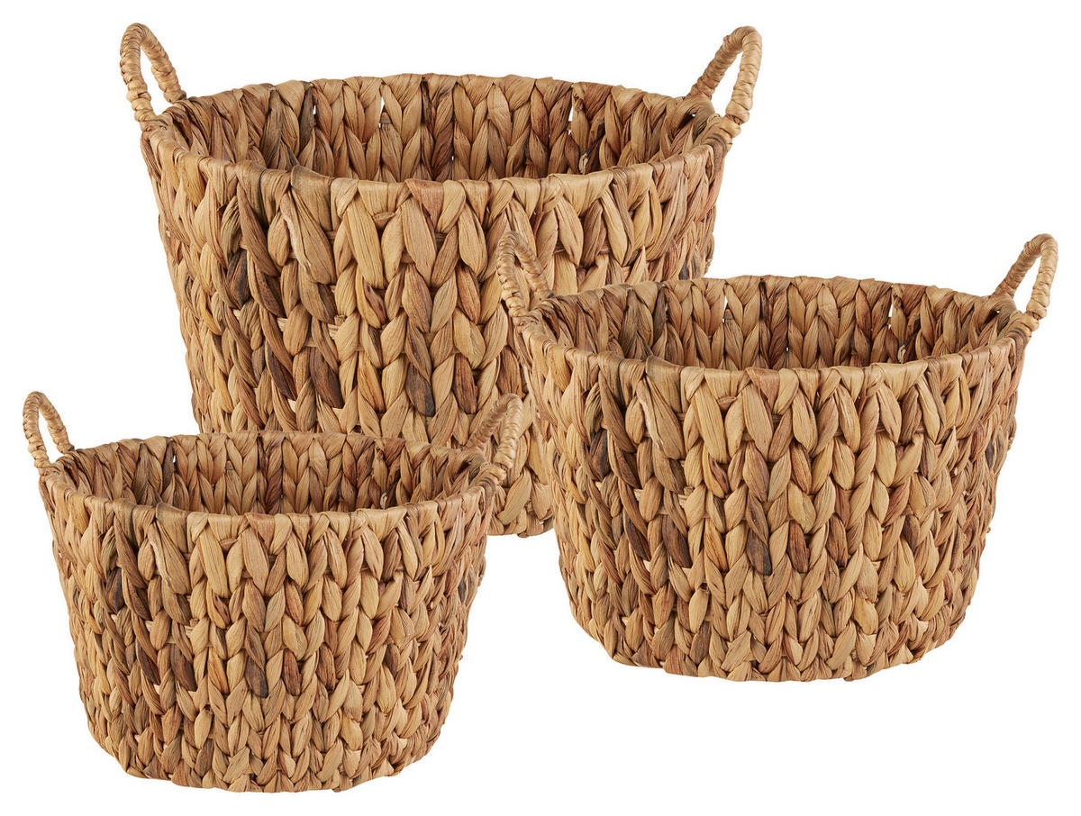 KOŠÍK DO REGÁLU, prírodná farba - prírodná farba, Basics, prírodné materiály (39/23cm) - Landscape